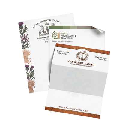 Linen Greeting Cards 7 x 10