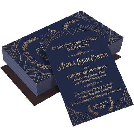 Magnet Announcement Cards 4.25 x 5.5