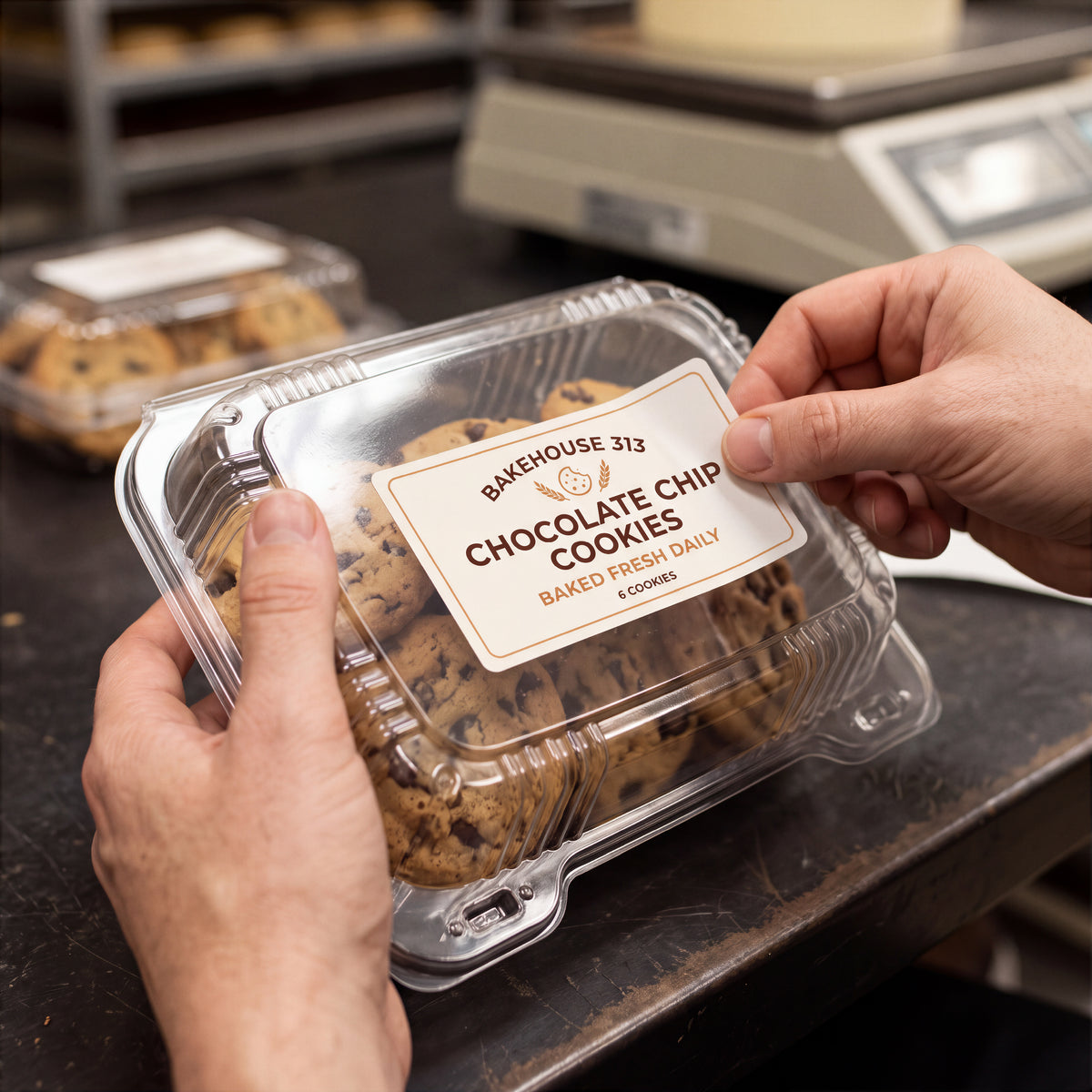 Custom Rectangle Roll Labels