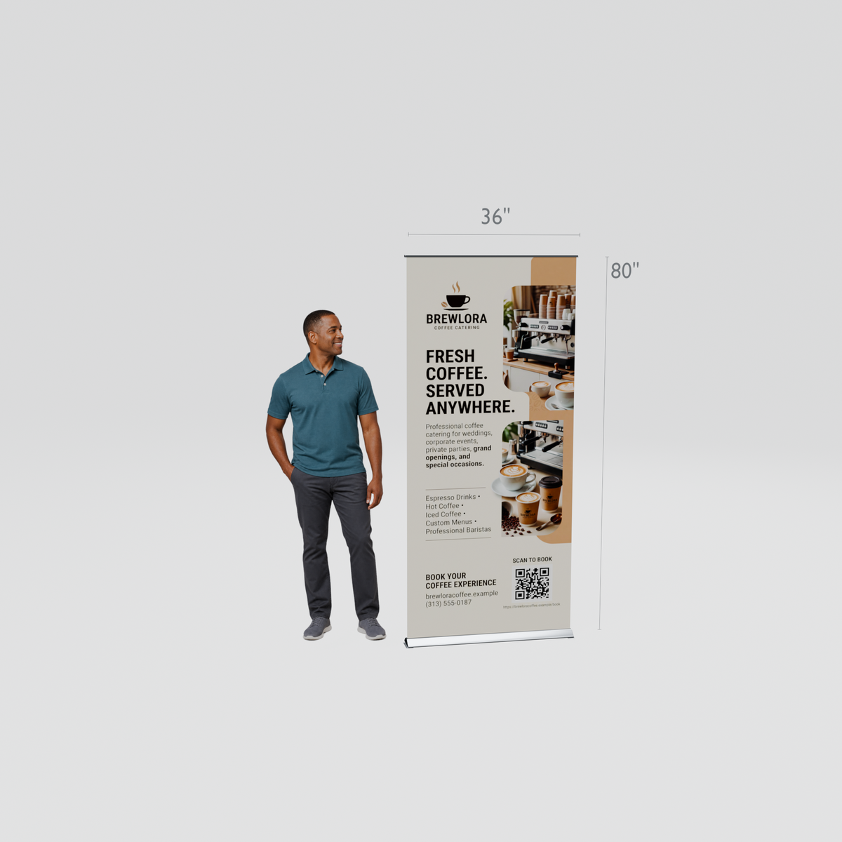 SD Retractable Banner Stands