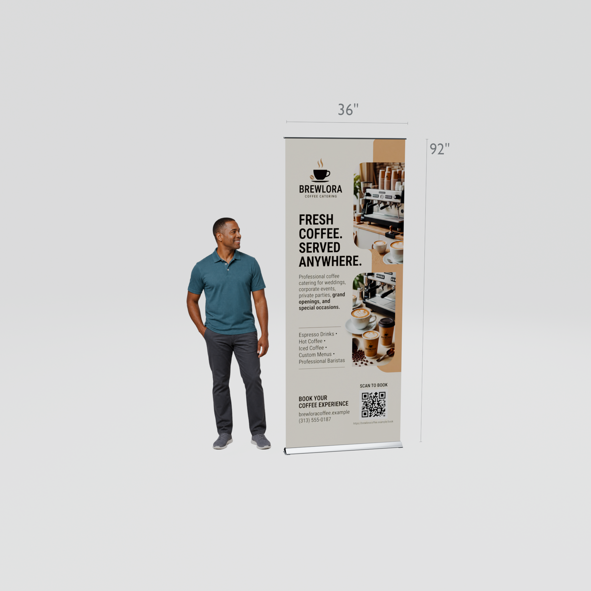 SD Retractable Banner Stands