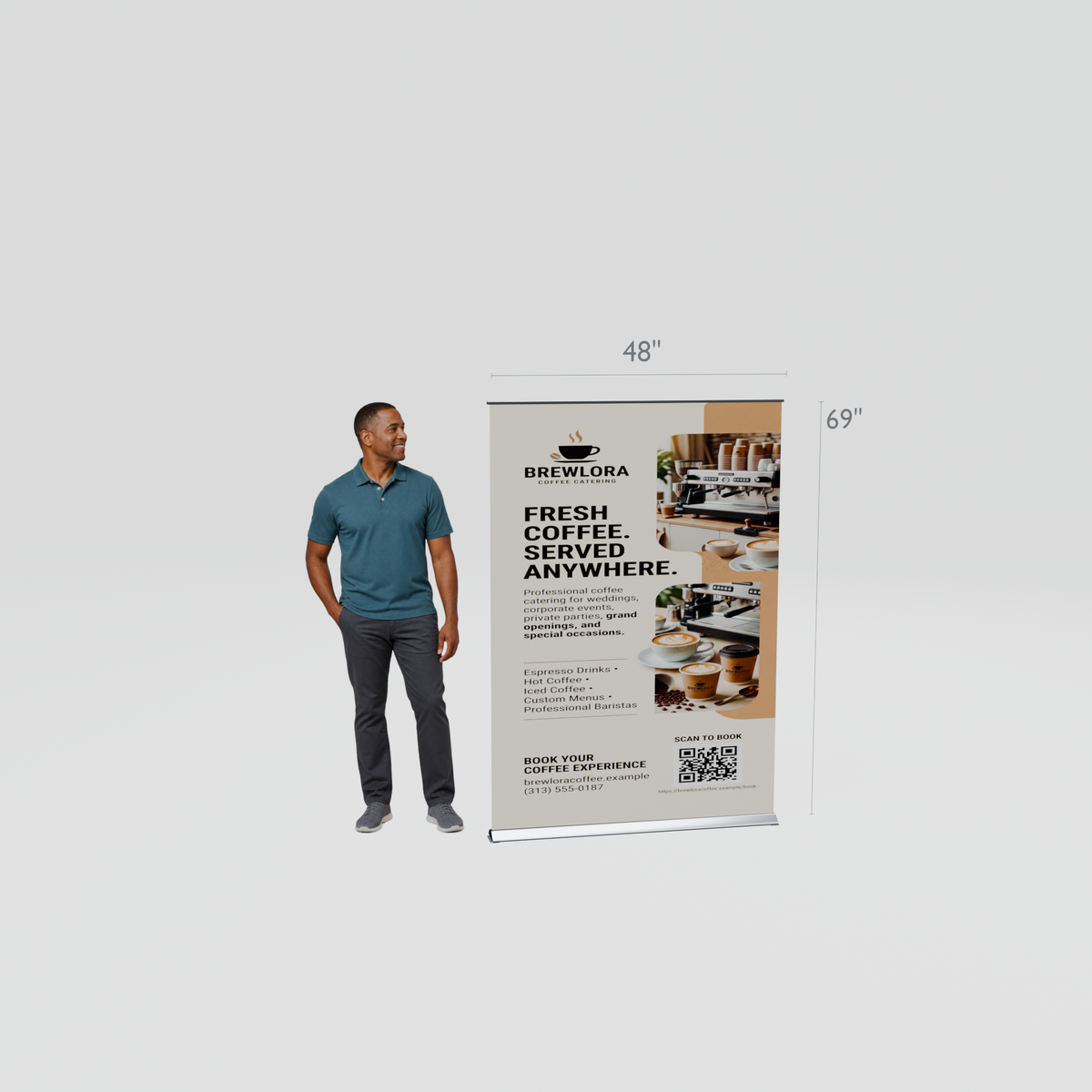 SD Retractable Banner Stands