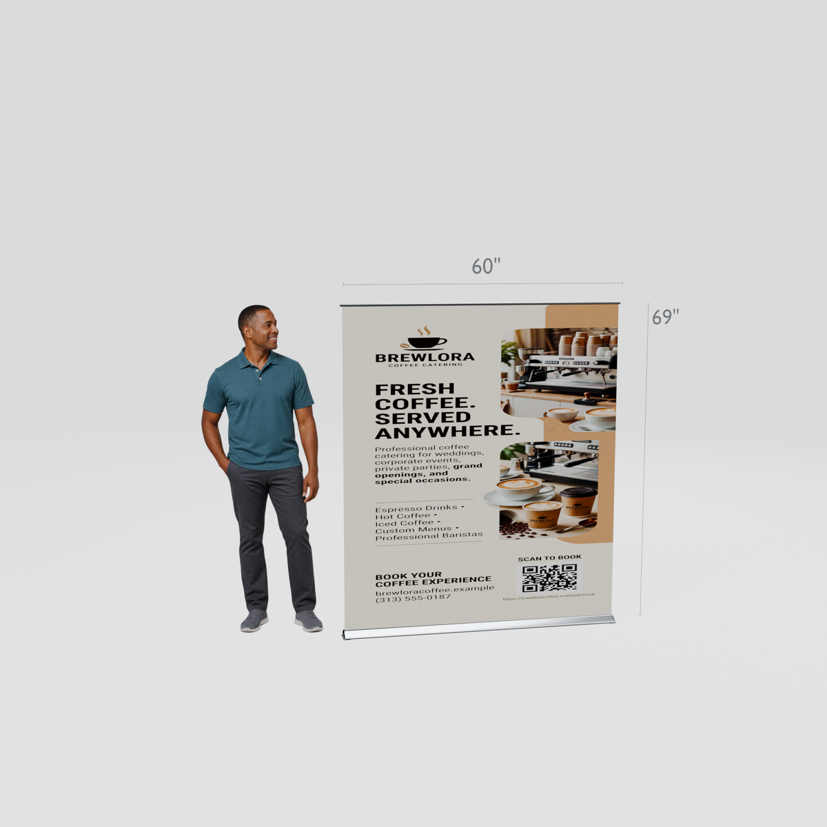 SD Retractable Banner Stands