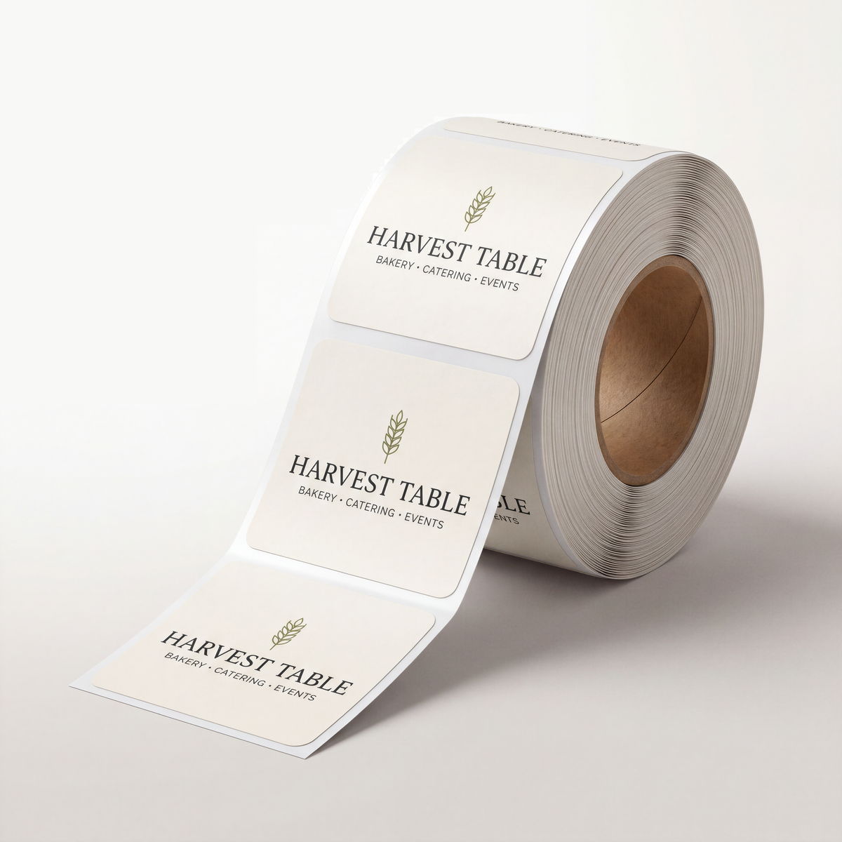 Custom Square Roll Labels