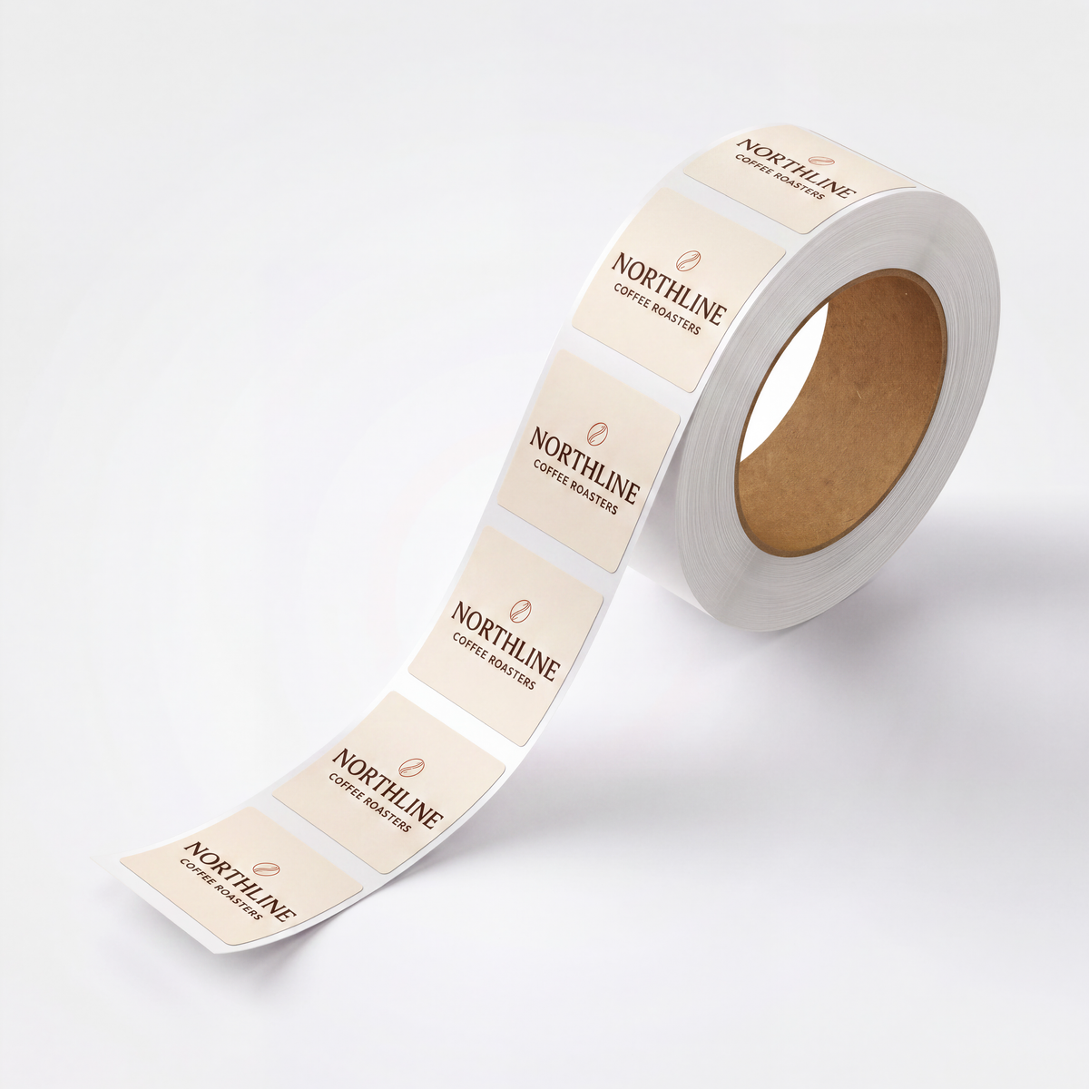 Custom Square Roll Labels