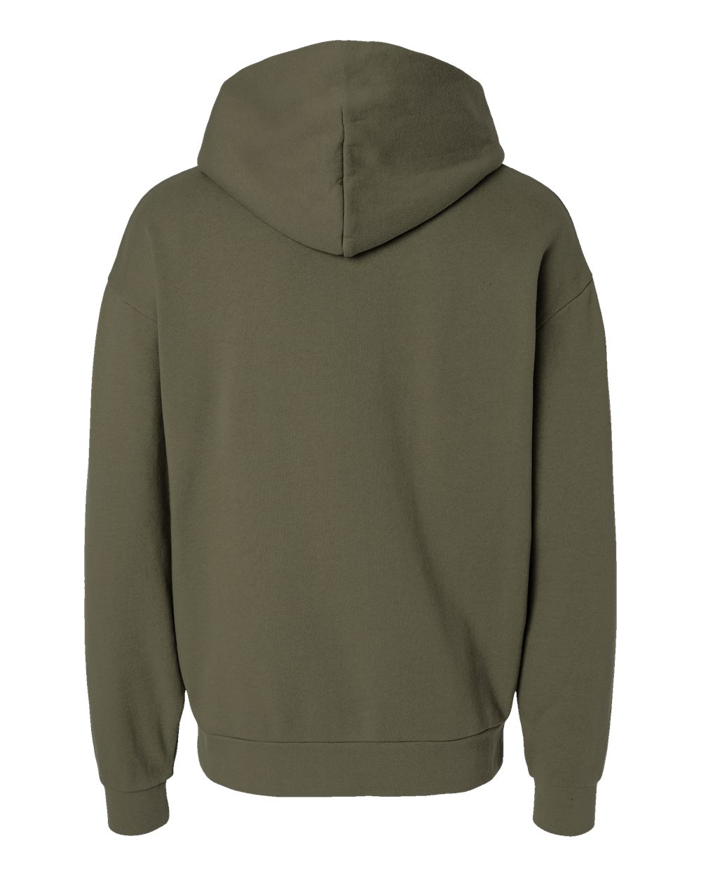 Premium Hoodie — Olive — back garment preview
