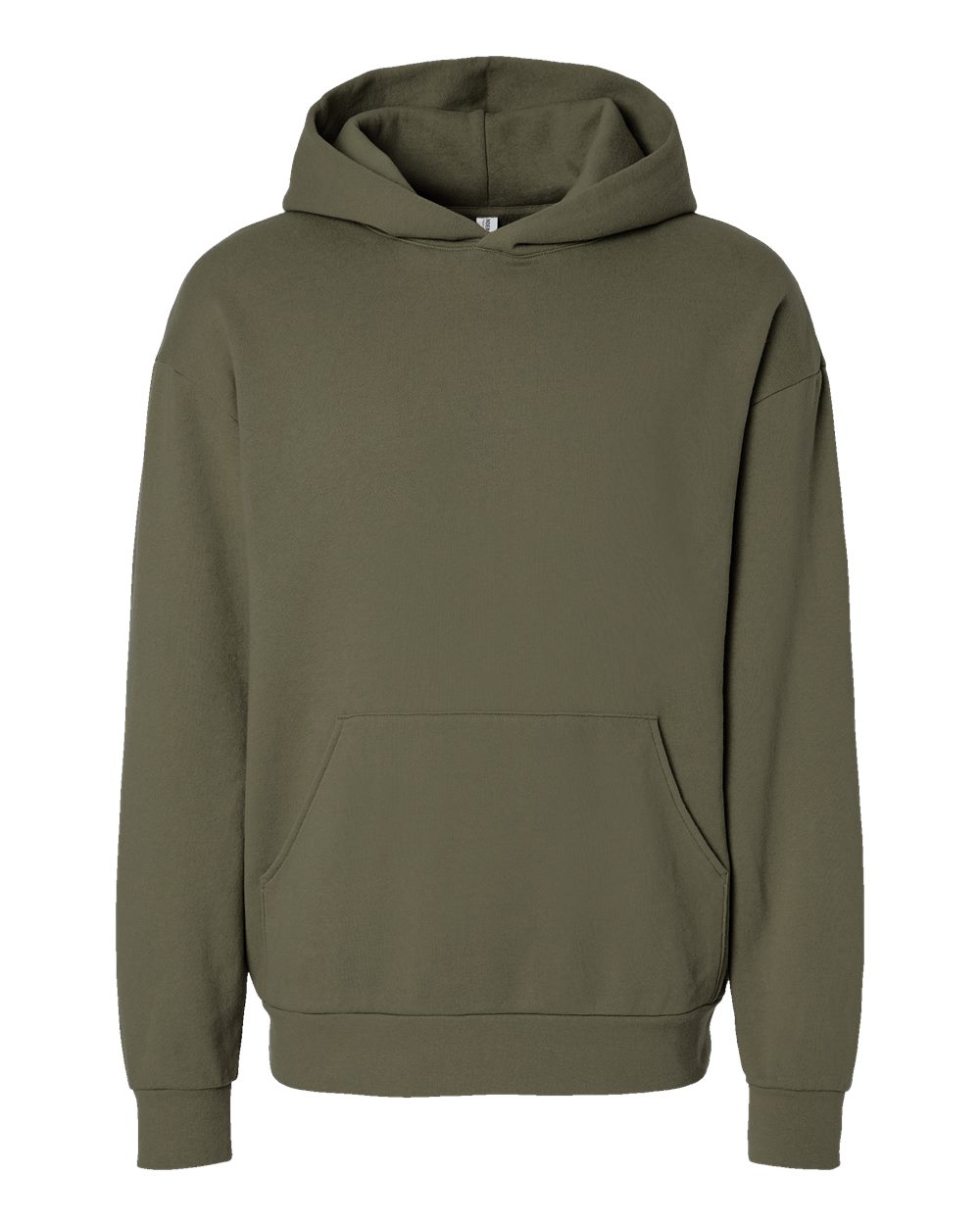 Premium Hoodie — Olive — front garment preview