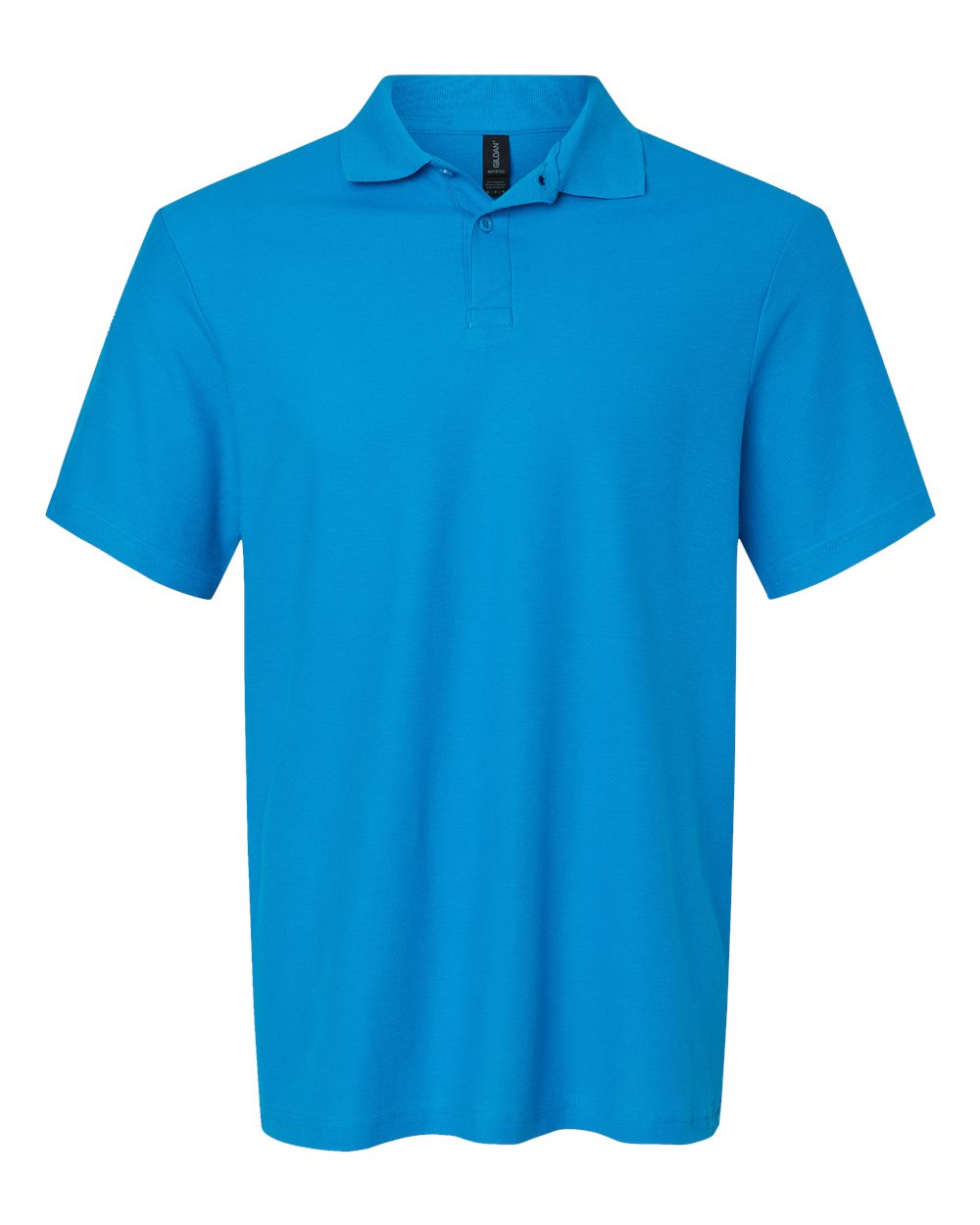 Standard Polo — Sapphire — front garment preview
