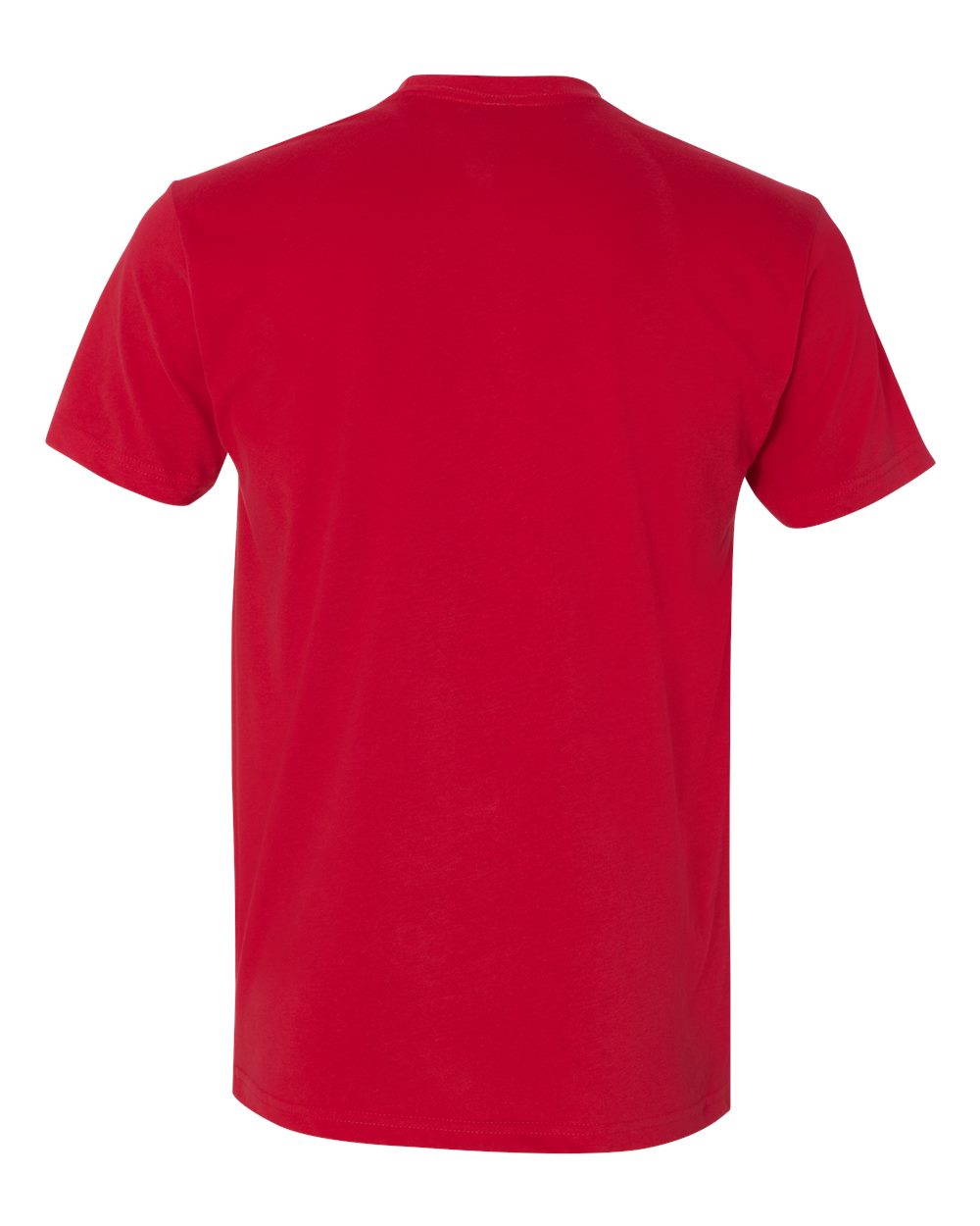 Premium T-Shirt — Red — back garment preview