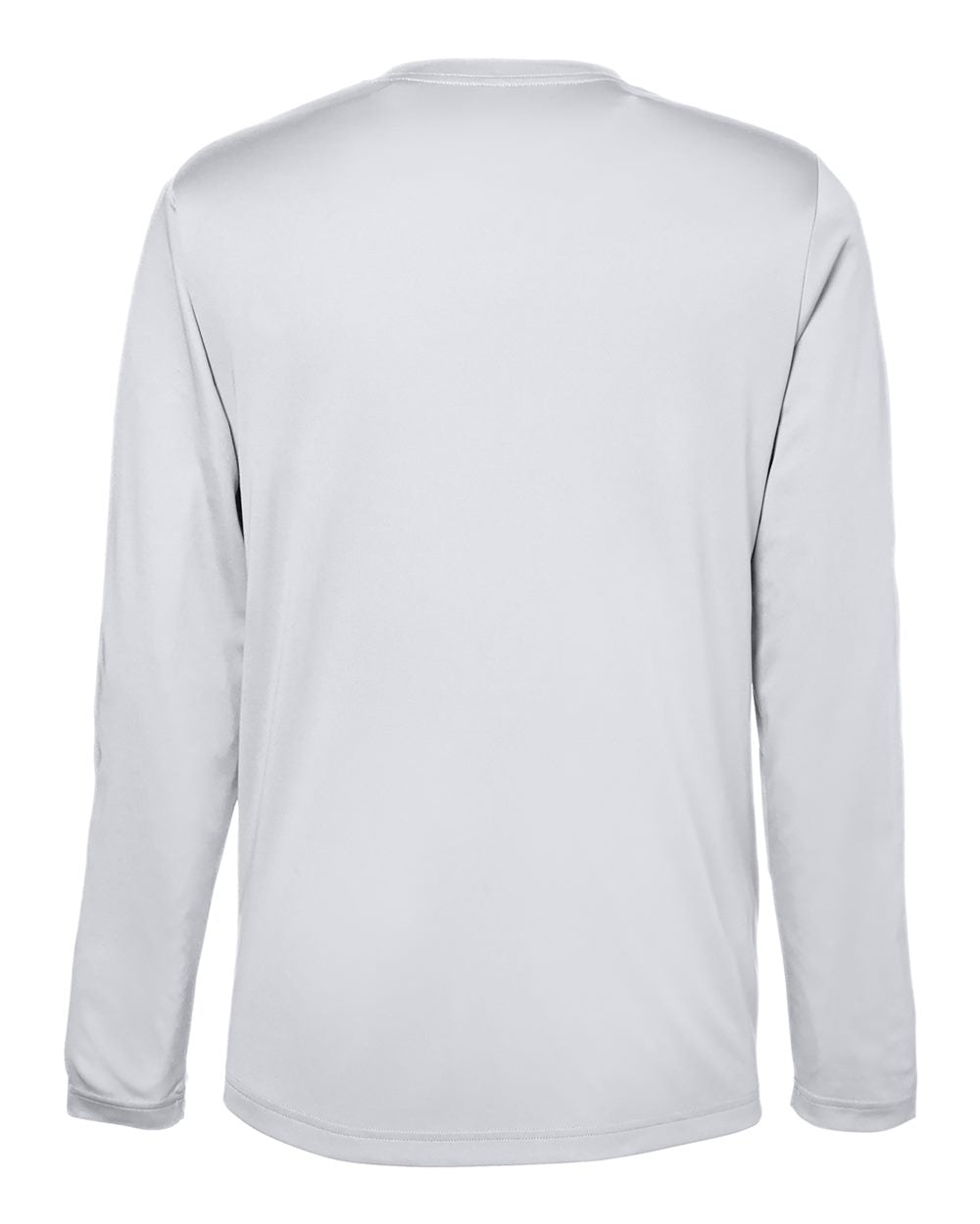 Performance Long Sleeve — Platinum — back garment preview