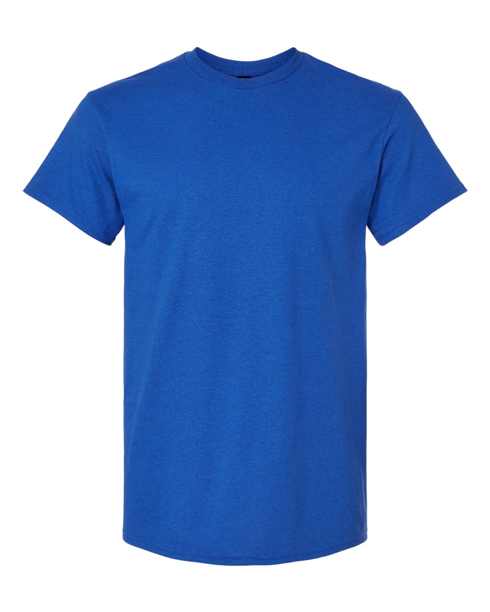 White Gildan 2000 Unisex Ultra Cotton T-Shirt, casual short-sleeve cotton tee, front view, soft fabric and classic fit.