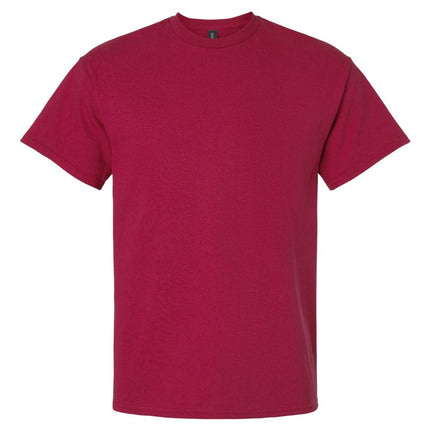 Gildan 2000 Unisex Ultra Cotton T-Shirt in white, front view showing a classic crew neck and short sleeves.
