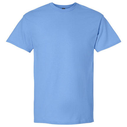 Gildan 2000 Unisex Ultra Cotton T-Shirt in white, showing front view with crew neckline and short sleeves.