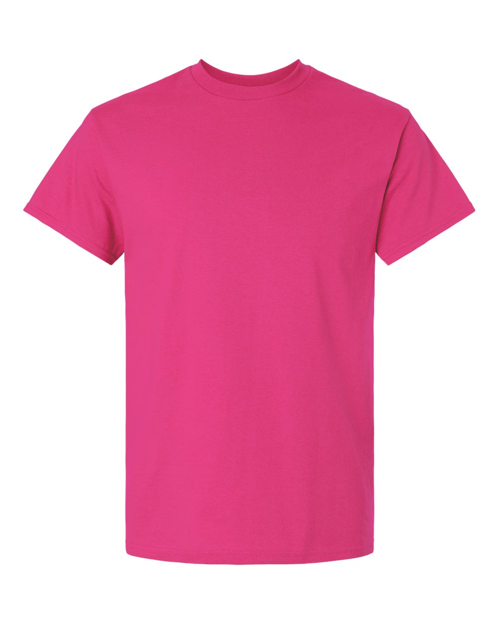 White Gildan 2000 Unisex Ultra Cotton T-Shirt, casual cotton tee with crew neck and short sleeves on a plain background.