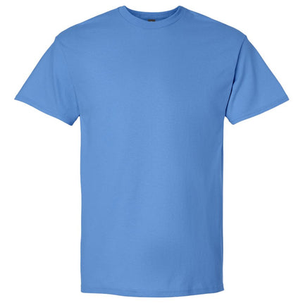 Gildan 2000 Unisex Ultra Cotton T-shirt in white, showing front view with crew neckline and short sleeves.