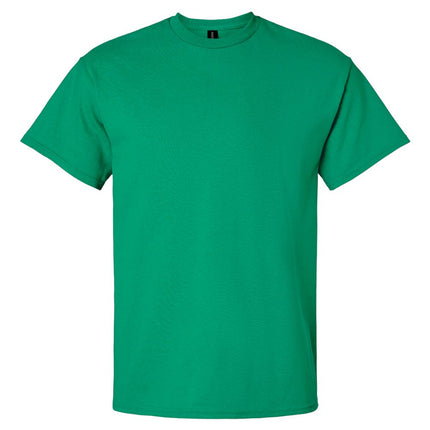 Gildan 2000 Unisex Ultra Cotton T-Shirt in white, front view showing classic crew neck and short sleeves