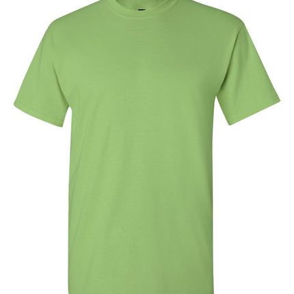 Gildan 2000 Unisex Ultra Cotton T-Shirt in white, front view showing crew neckline and short sleeves.