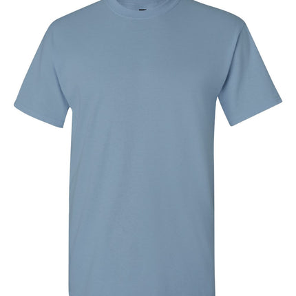 White Gildan 2000 Unisex Ultra Cotton T-Shirt, front view showcasing soft cotton fabric and classic fit.