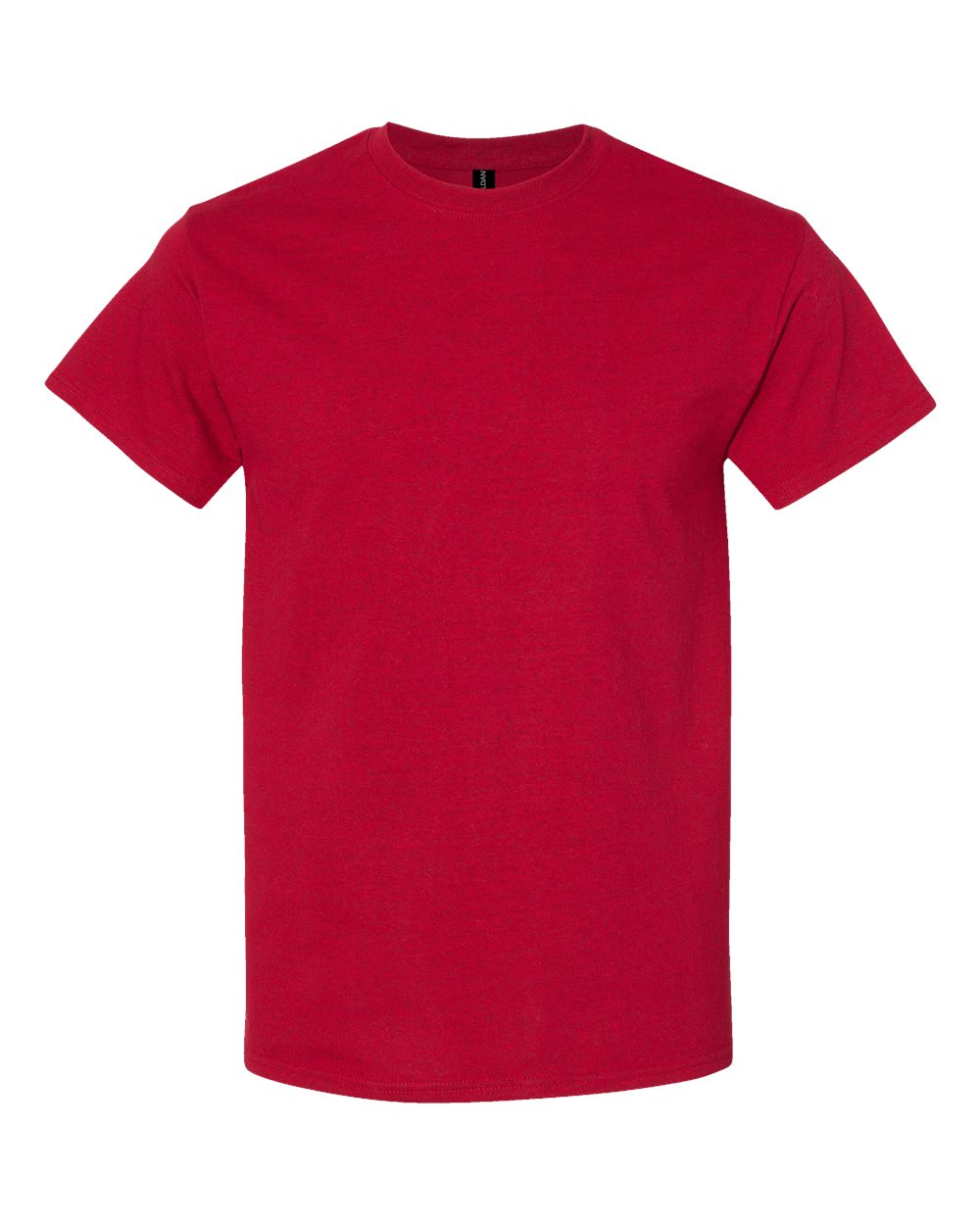 White Gildan 5000 Unisex Heavy Cotton T-Shirt, casual unisex tee with classic fit and durable cotton fabric.