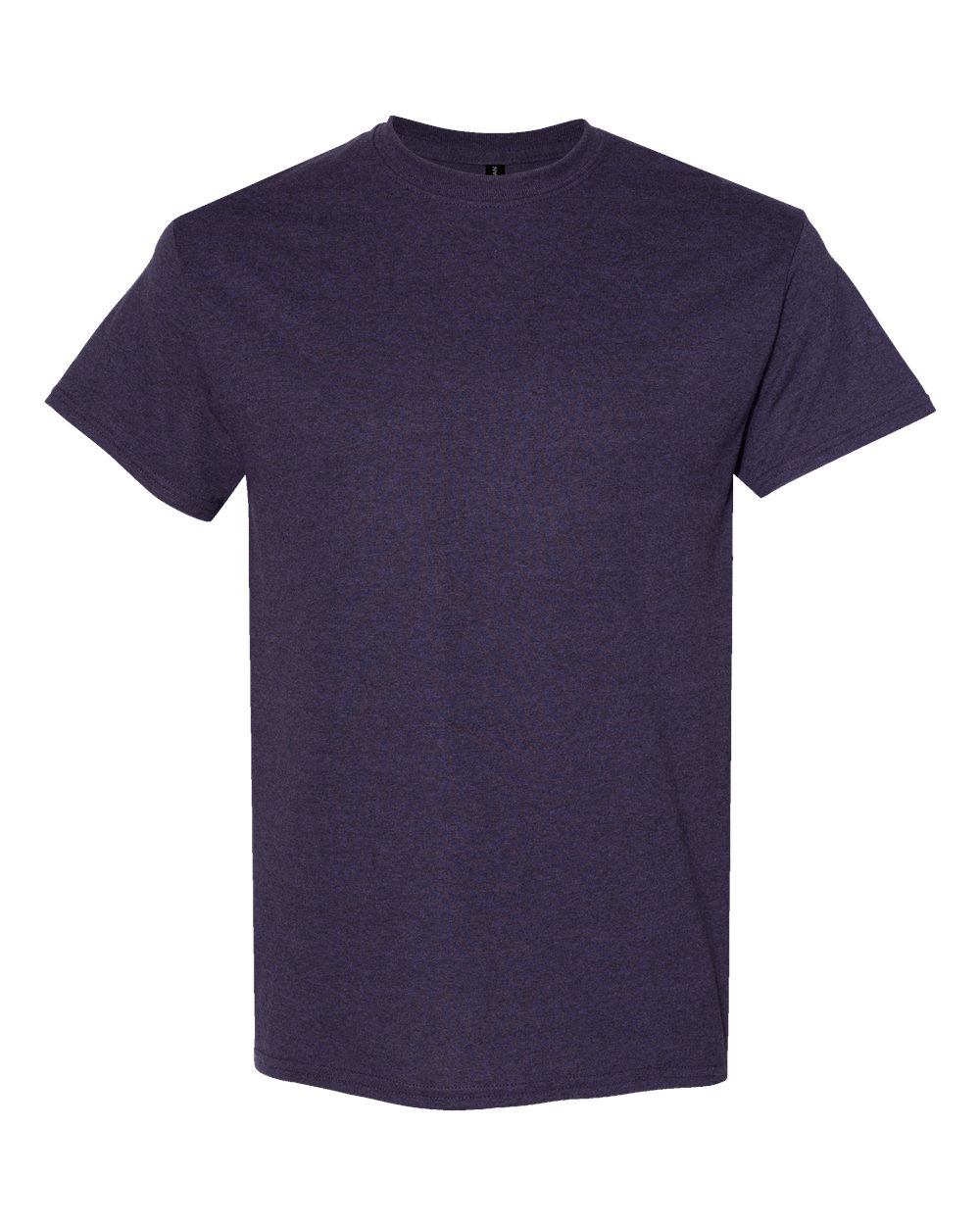 White Gildan 5000 Unisex Heavy Cotton T-Shirt, front view showing classic crew neck and soft fabric.