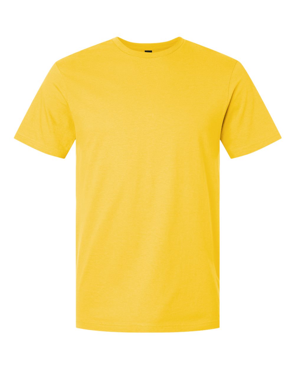 White Gildan 3000 unisex light cotton T-shirt displayed flat, showcasing the classic crew neck and short sleeve design.