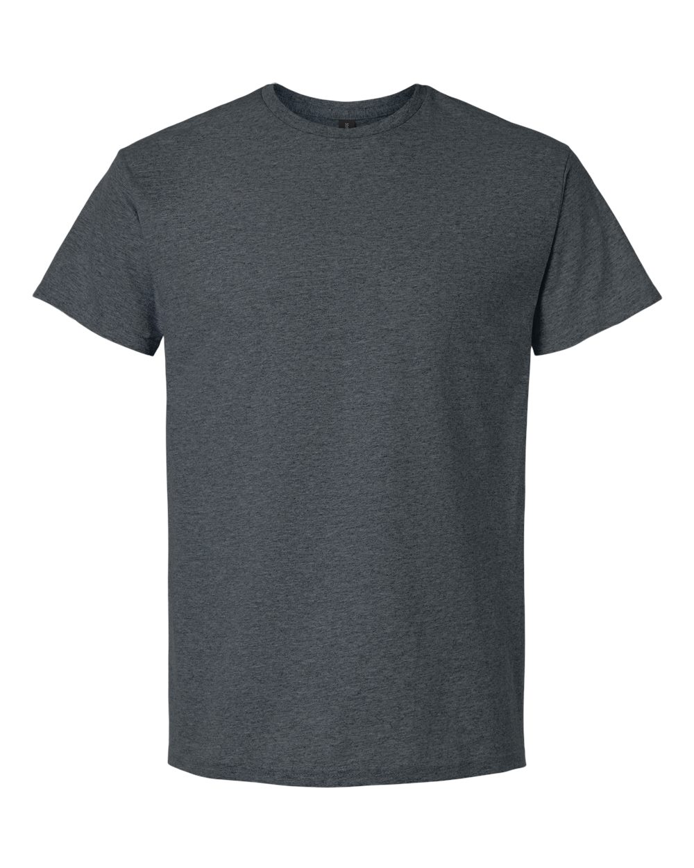 White Gildan 3000 unisex light cotton T-shirt displayed flat, showcasing a classic crew neck and short sleeves.