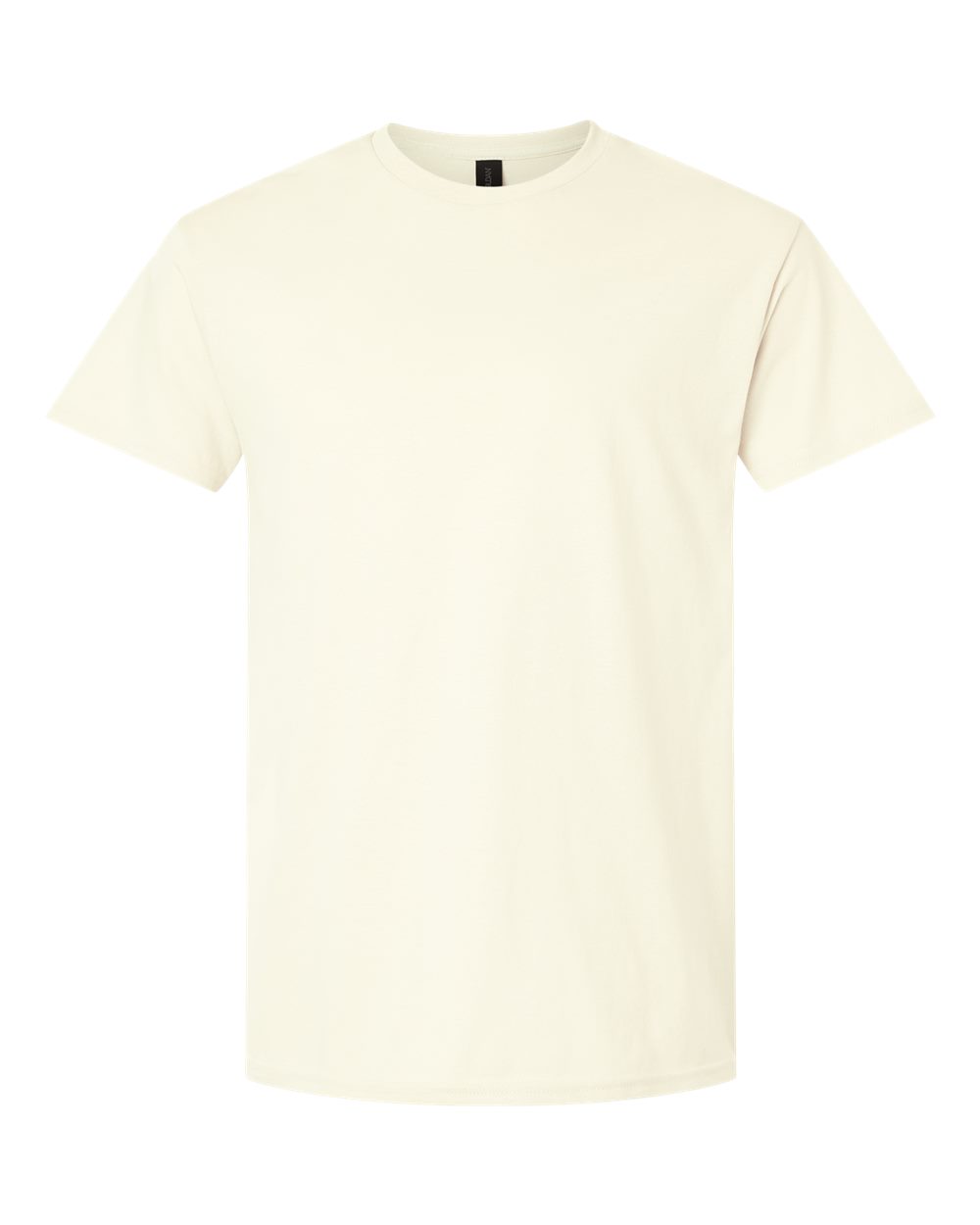 White Gildan 3000 unisex light cotton T-shirt displayed flat on a plain background.