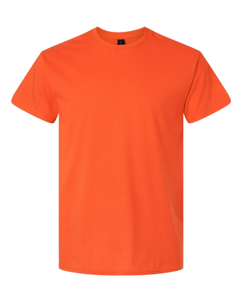 White Gildan 3000 unisex light cotton T-shirt laid flat, showing the soft fabric and classic fit.