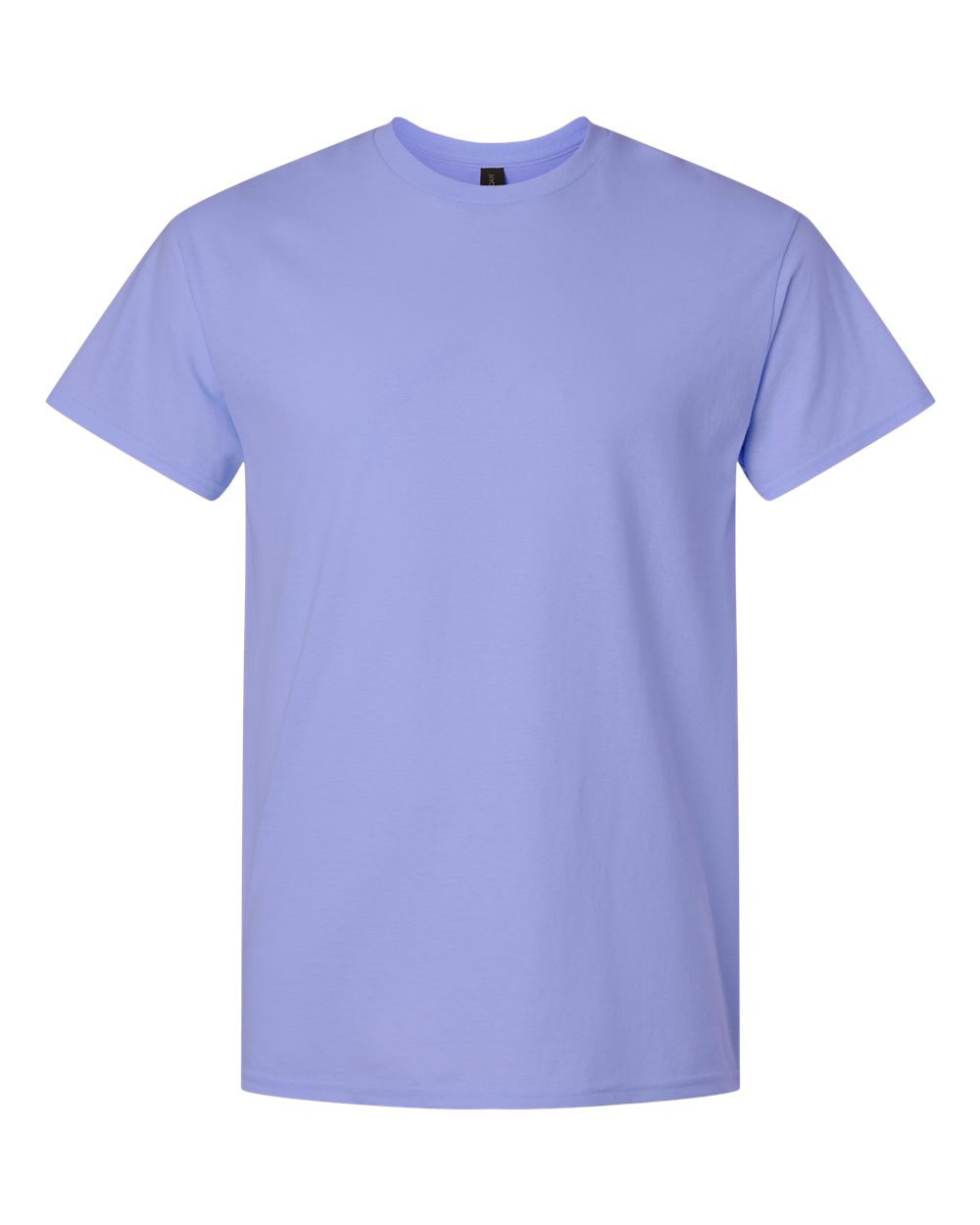 White Gildan 3000 unisex light cotton T-shirt laid flat, showing the front with short sleeves and crew neck.