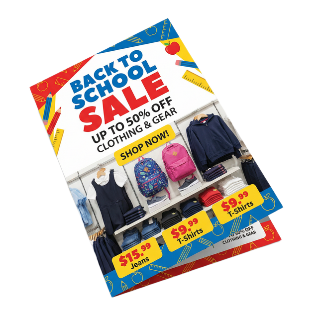 Half Fold Brochures 8.5" x 11"