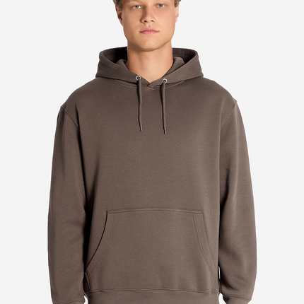 Premium Pullover Hoodie in Coffee