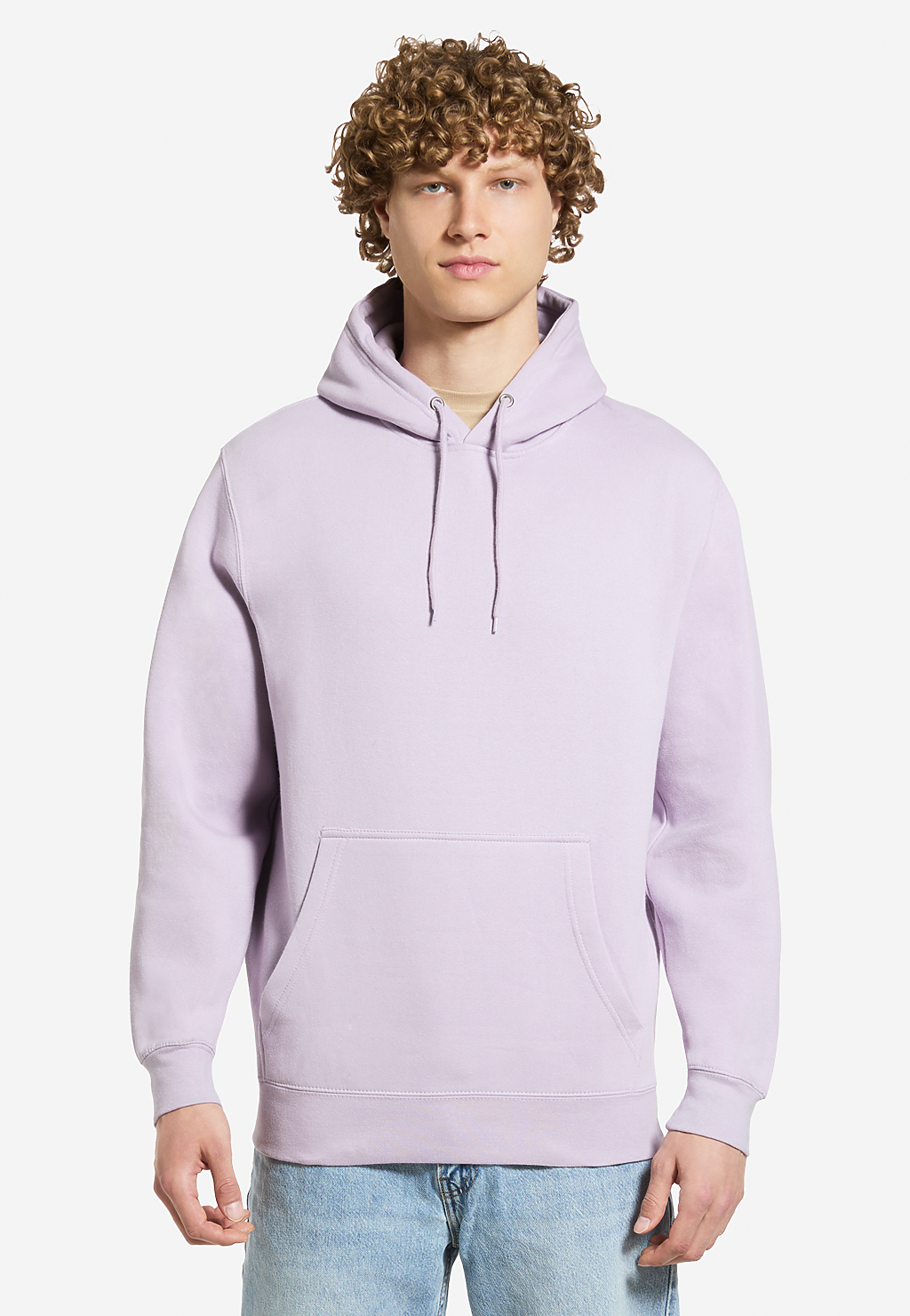 Black premium pullover hoodie by Varaprint, featuring a comfortable fit and soft fabric, shown on a mannequin.
