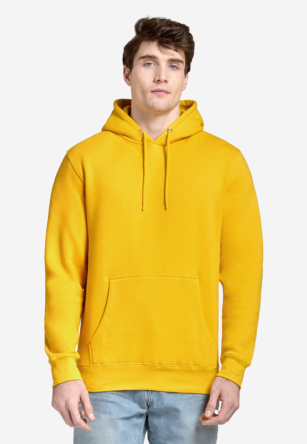 Varaprint premium pullover hoodie in black with front pocket and hood, casual and comfortable clothing for everyday wear