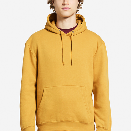 Premium Pullover Hoodie in Mustard