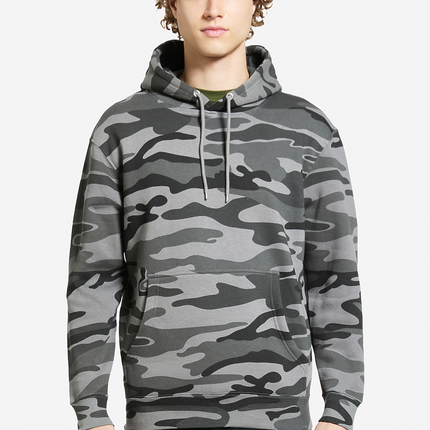 Premium Pullover Hoodie in Slate Camo