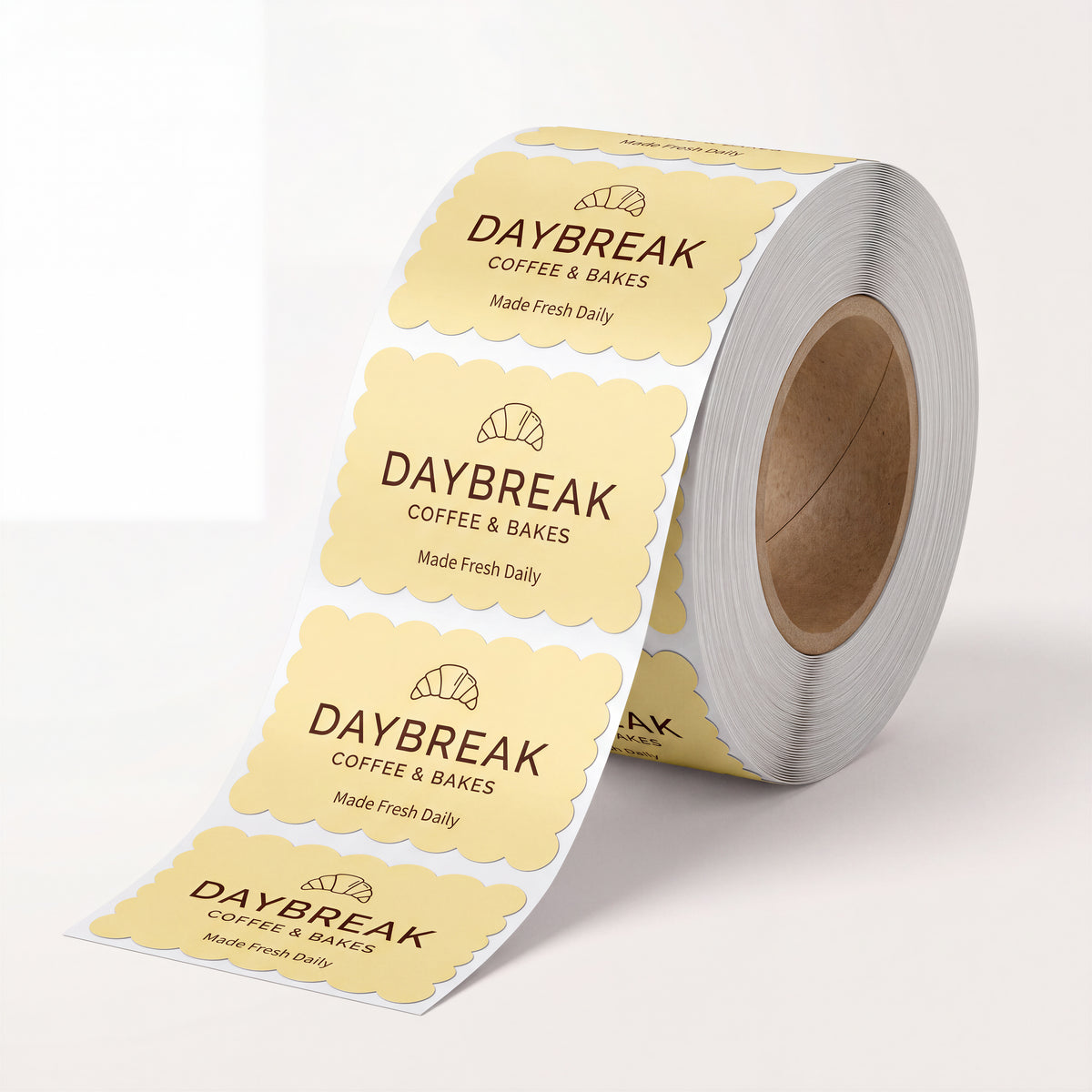 Custom Specialty Shape Roll Labels