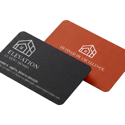 Rounded Corner Business Cards