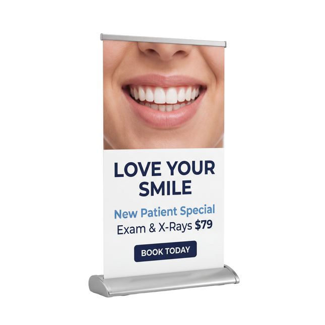 Table Top Banner Stands