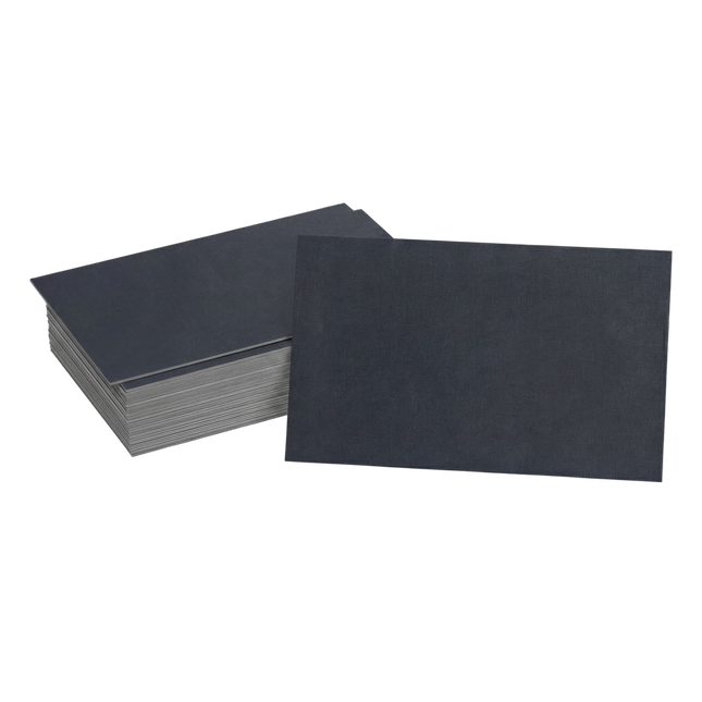 Dual raised business cards by Varaprint, featuring a sleek design with textured, elevated elements on white cardstock.