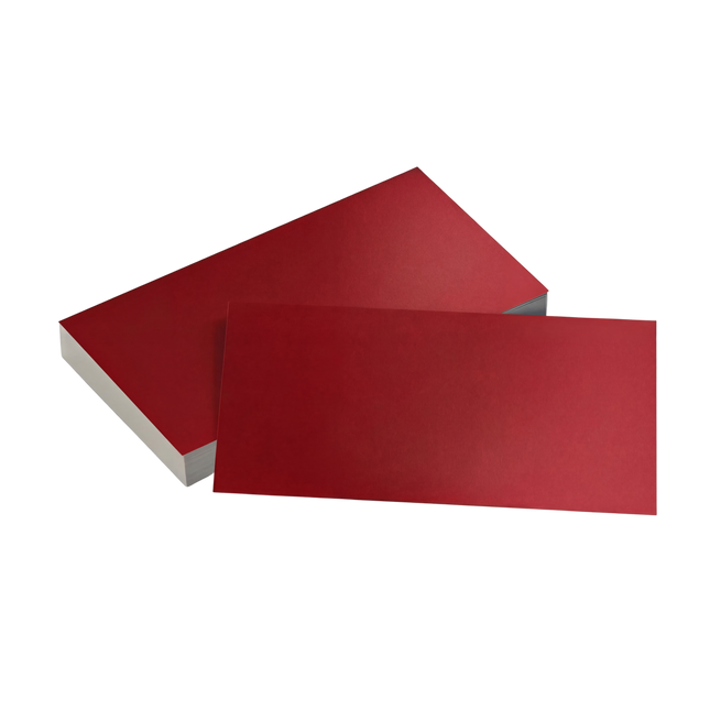 Raised Spot UV suede business card featuring a glossy transparent finish and textured suede surface by Varaprint.
