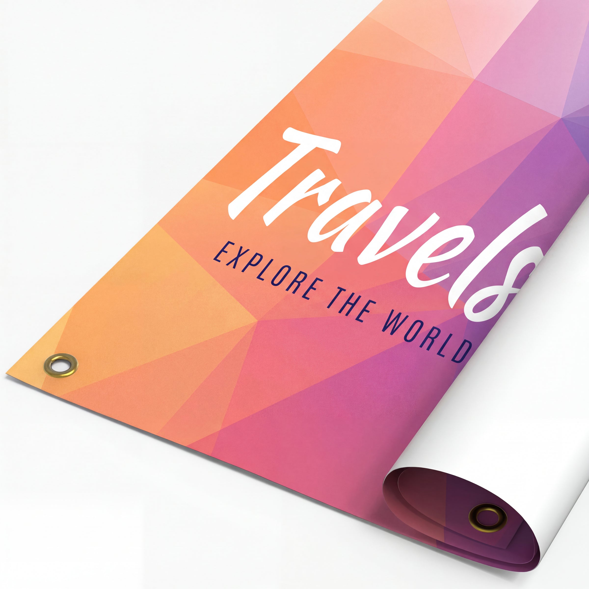 Indoor banner by Varaprint featuring ultra-soft fabric with vibrant printed design for versatile indoor display.