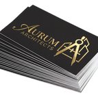 Raised Foil / 100 / Gold Foil