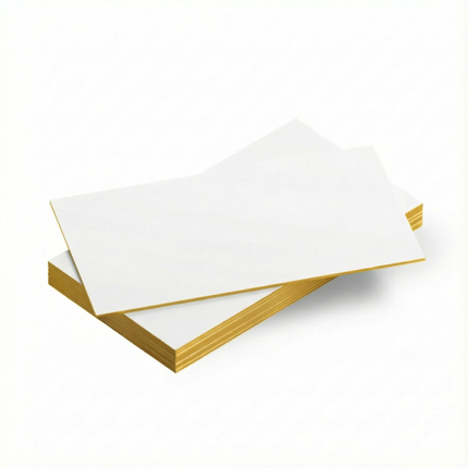 Varaprint painted edge business cards with ultra thick cardstock and colorful edge paint for a premium professional look.